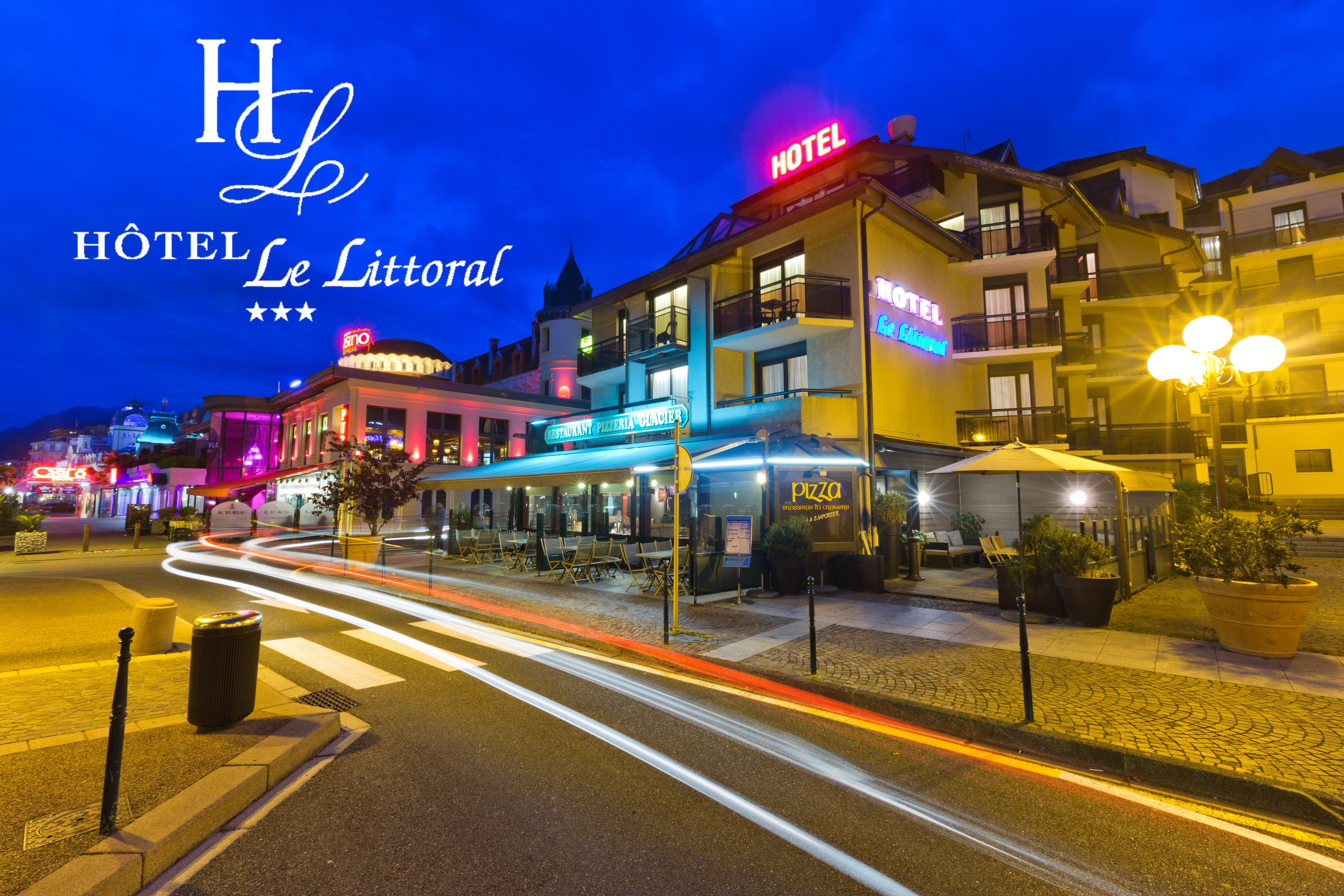 Hotel Le Littoral Evian-les-Bains Bagian luar foto